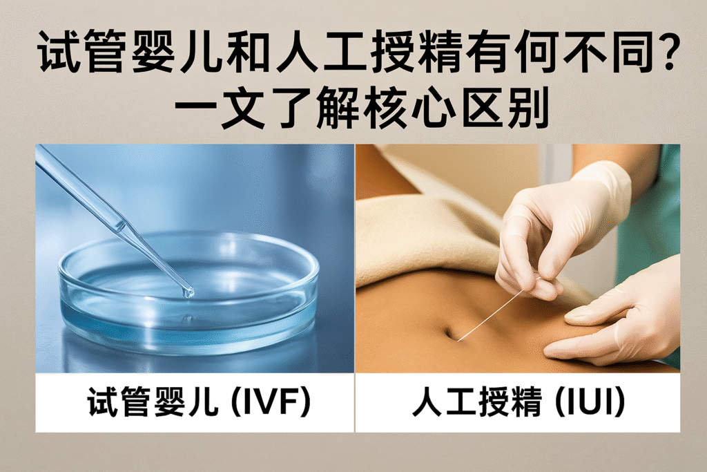 试管婴儿和人工授精有何不同