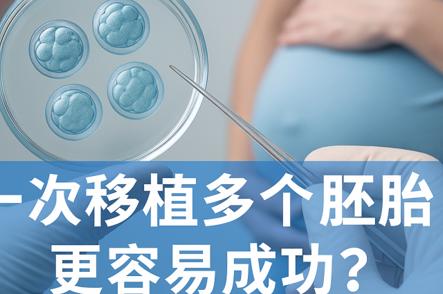 一次移植多个胚胎更容易成功吗