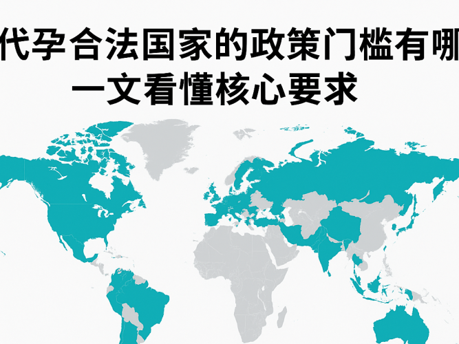 代孕合法国家代孕政策