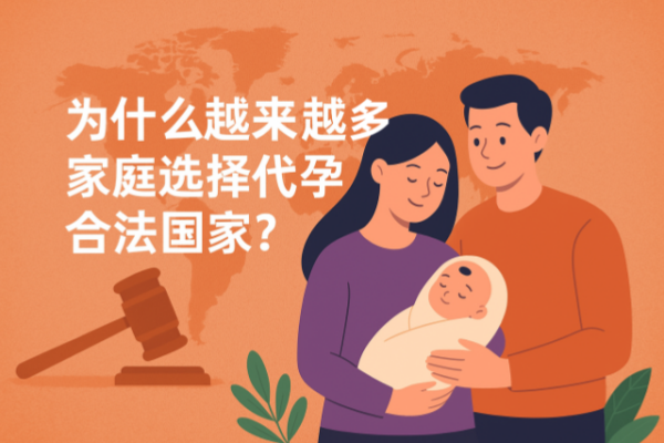 为什么越来越多家庭选择代孕合法国家